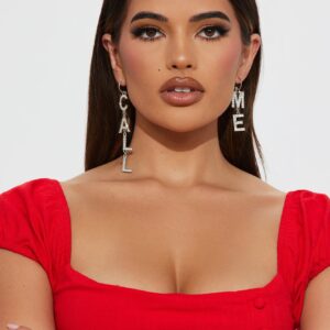 أقراط “كول مي” – فضي