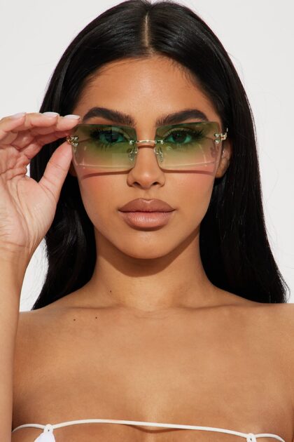 نظارة "بيفرلي هيلز" - أخضر