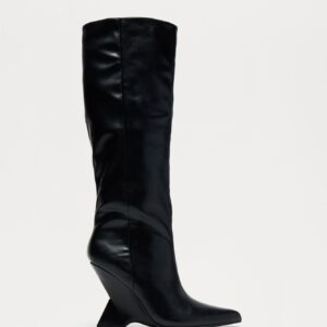 بوت “كلير” للركبة – أسود