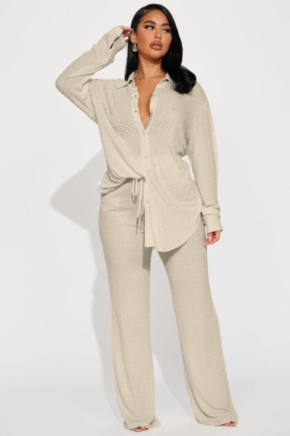 طقم بنطلون "فلاي وذ مي" - ستون