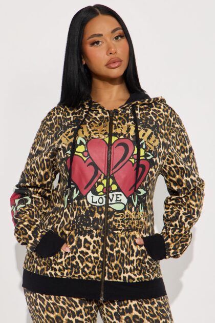 هودي إد هاردي "ليوبارد لوف" بسحاب - نمر