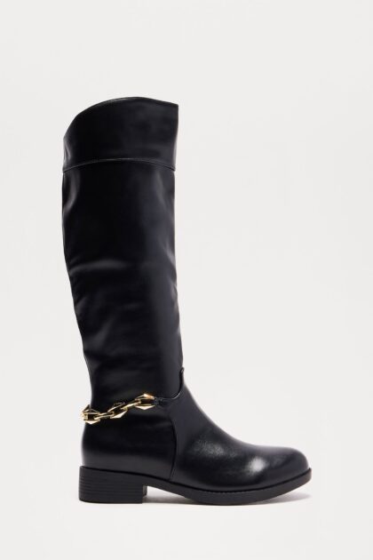 بوت "بورتلاند" بسلسلة - أسود