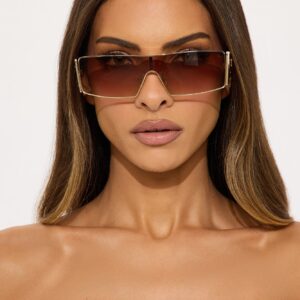 نظارة باسينجر برينسيس شيلد – ذهبي