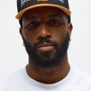 قبعة سناباك “إس إف غولدن غيت” بلونين – أسود/برتقالي