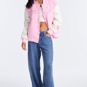 جاكيت بومبر “نيويورك برايد” – وردي متعدد