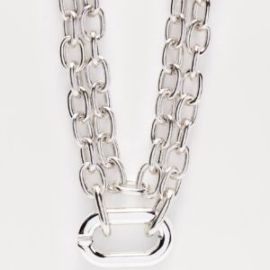 قلادة “أولويز أوثينتك” طبقات – فضي