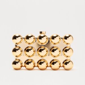 حقيبة يد صغيرة “بيتسي بابل” – ذهبي