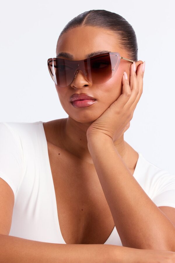 نظارة "برينجينج ذا هيت" - بني