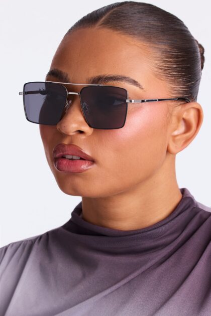 نظارة نو نيو فريندز - أسود/فضي