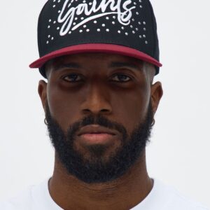 قبعة سناباك “سينتس” باللؤلؤ – أسود/متعدد