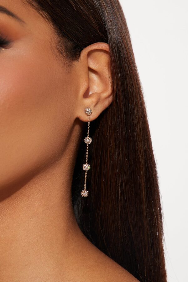 أقراط "بابلينج ويد إنيرجي" - ذهبي