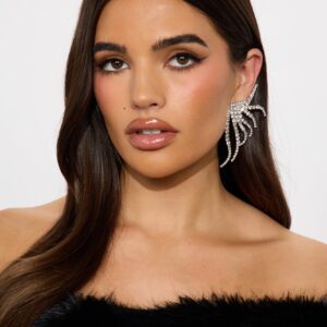 أقراط “أبستراكت دريمز” – فضي