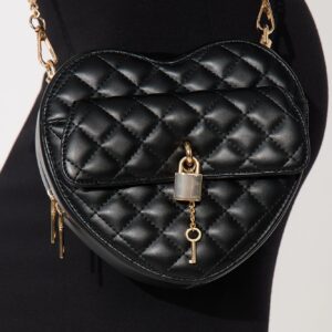 حقيبة كروس بودي “كي تو ماي هارت” – أسود