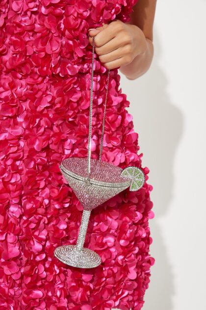 حقيبة يد "مارتيني تايم" - وردي/مدمج