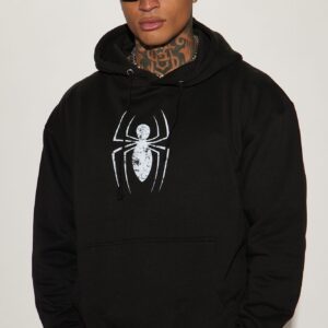 هودي “سبايدر مان” بطبعة شبكة عنكبوت – أسود