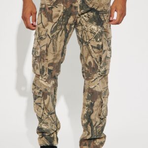 جينز كارغو سليم “نيفر تو ماني بوكيتس” – مموه