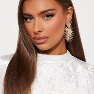 أقراط “هارت أوف ثورنز” – ذهبي