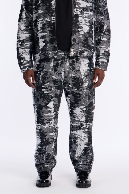 جينز "فايدنج إن أند أوت" قصة مستقيمة - أسود باهت (وش)