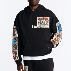 هودي “جاد ميد” واسع – أسود