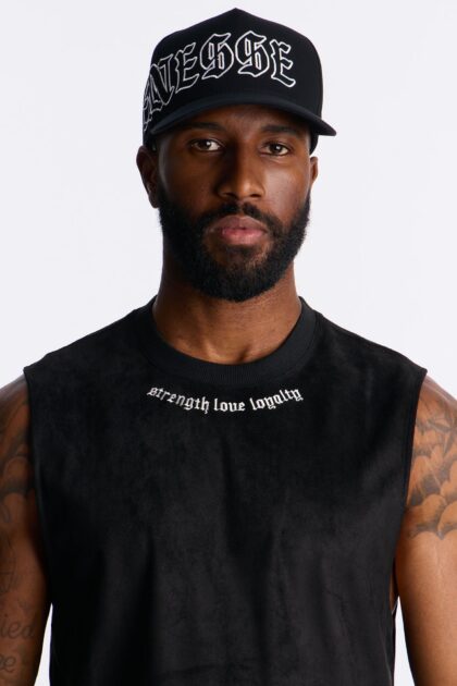 قبعة سناباك "فينيس" قطن تويل - أسود