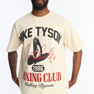 تيشيرت “مايك تايسون بوكسينج كلوب” بريميوم – كريمي