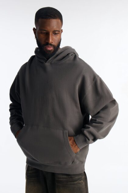 هودي "بروجيكت نيويورك" - رصاصي غامق