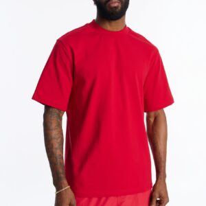 تيشيرت ثقيل الوزن واسع 240GSM – أحمر