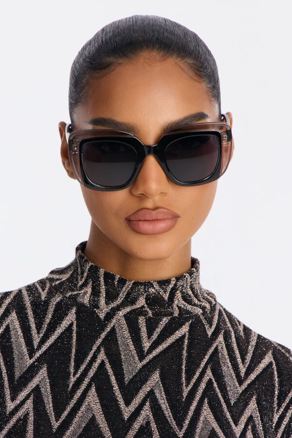 نظارة "ديم ذا لايت" عين القطة - أسود