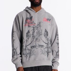 هودي “سانت لايف ستايل” بقصة واسعة – رصاصي