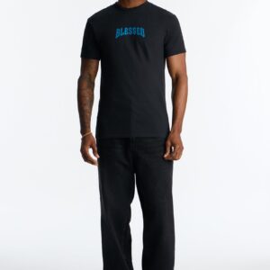 تيشيرت “بليسد تو ذوز” بأكمام قصيرة – أسود