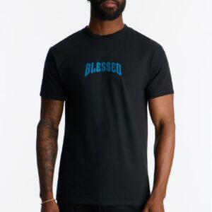 تيشيرت “بليسد تو ذوز” بأكمام قصيرة – أسود