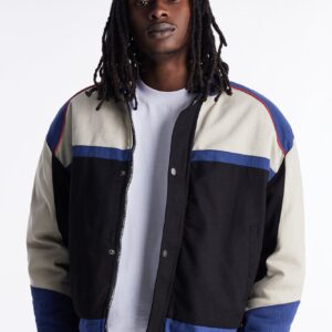 جاكيت بومبر “فيكتوري لاب” كولور بلوك – أسود/مزيج