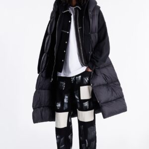 فيست بافر طويل بقصة شرنقة – أسود