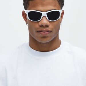 نظارة شمسية “شيامن” – أبيض هيذر