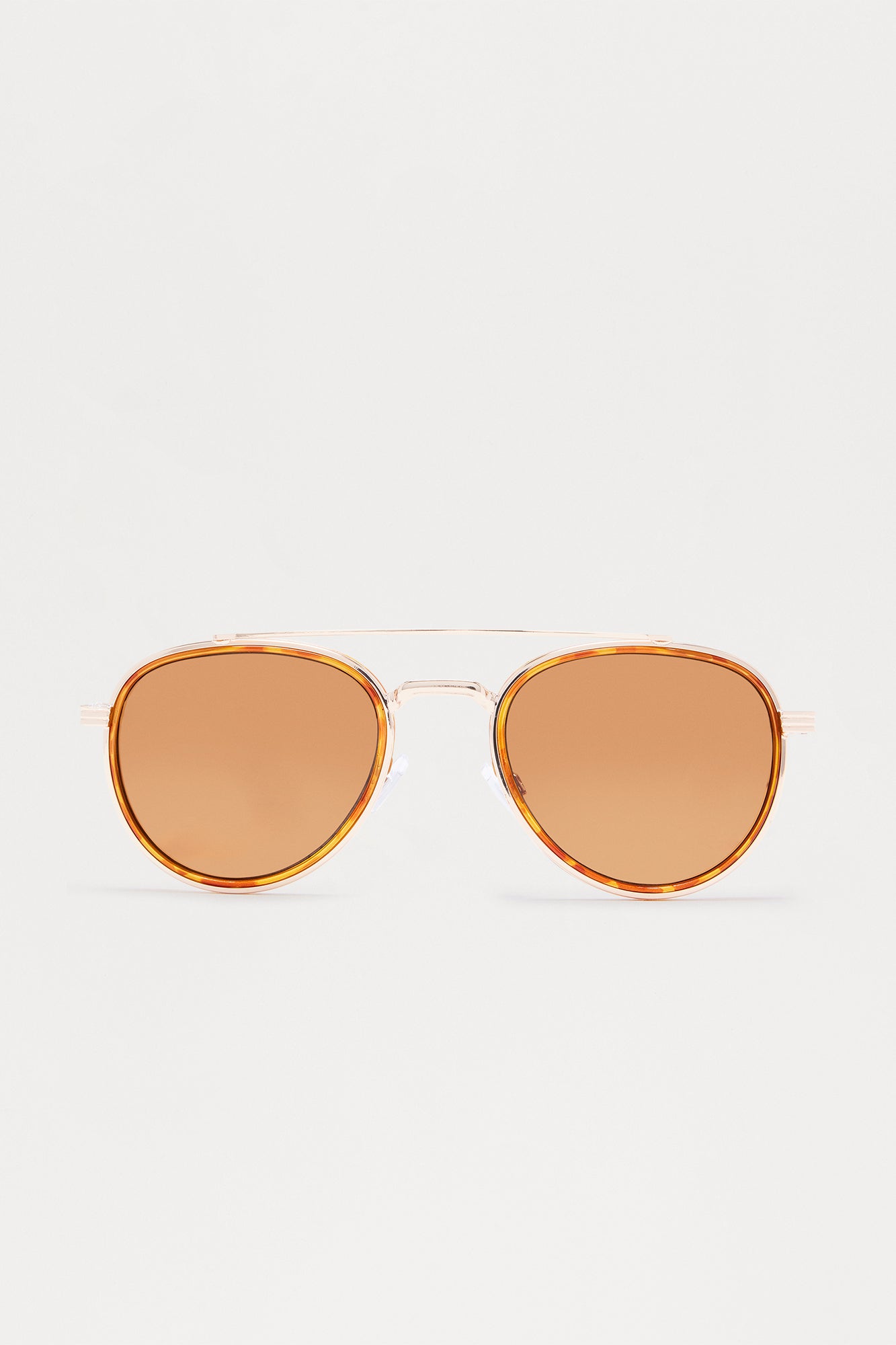 نظارة افياتور "ديناميت" بعدسات ملونة برتقالي نظارة افياتور "ديناميت" بعدسات ملونة برتقالي