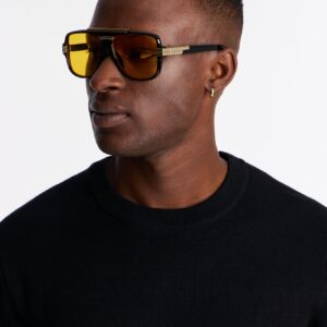 نظارة افياتور “أون ستيدج” – أسود/برتقالي