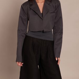 بليزر شاركول رسمي قصير