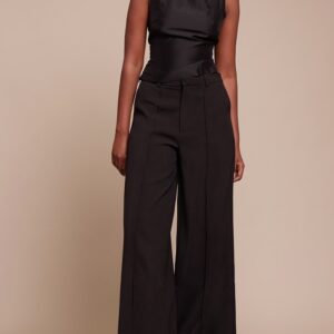 توب أورجانزا أسود بزمزمة وقصة طويلة