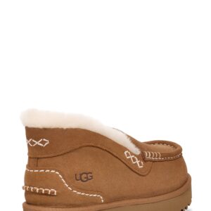 شبشب “أنسلي بارك” صوف بنعل مرتفع